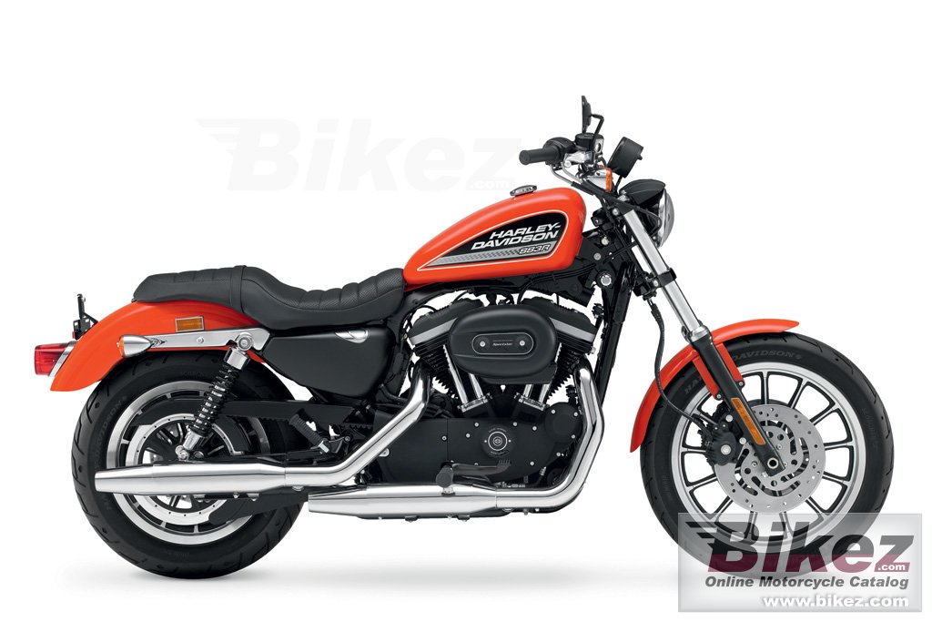 Big Harley-Davidson xl883r sportster 883 r roadster picture and wallpaper from Bikez.com